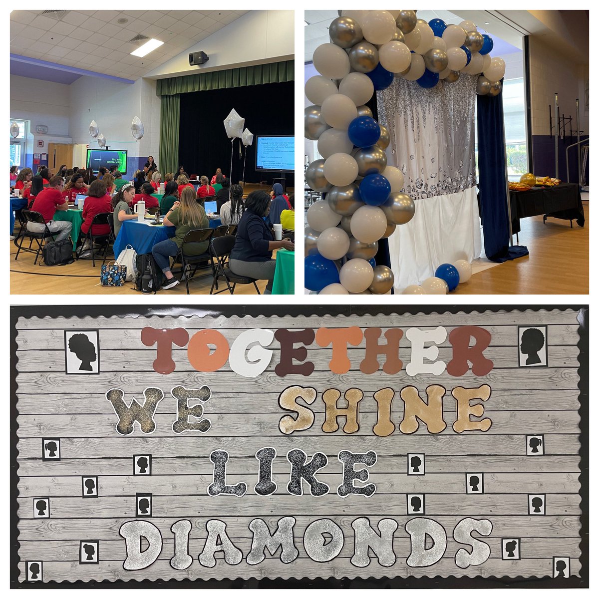 Northeastern Area (@wcpssnortheast) on Twitter photo A great staff kickoff is happening <a href="/RiverBend_ES/">River Bend ES</a>! They are shining bright like diamonds! 💎💎 <a href="/vscouncil/">Dr. Ve-Lecia Council</a> A great staff kickoff is happening <a href="/RiverBend_ES/">River Bend ES</a>! They are shining bright like diamonds! 💎💎 <a href="/vscouncil/">Dr. Ve-Lecia Council</a>