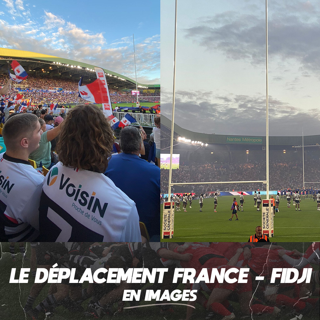 Samedi dernier, les jeunes du SCO Rugby, les dirigeants ainsi que les partenaires se sont déplacés, à La Beaujoire à Nantes, afin d'assister au match de préparation de nos bleus face aux Fidjiens. 😁👍
Rien de mieux pour se mettre dans le bain du mondial avant le 08 septembre !