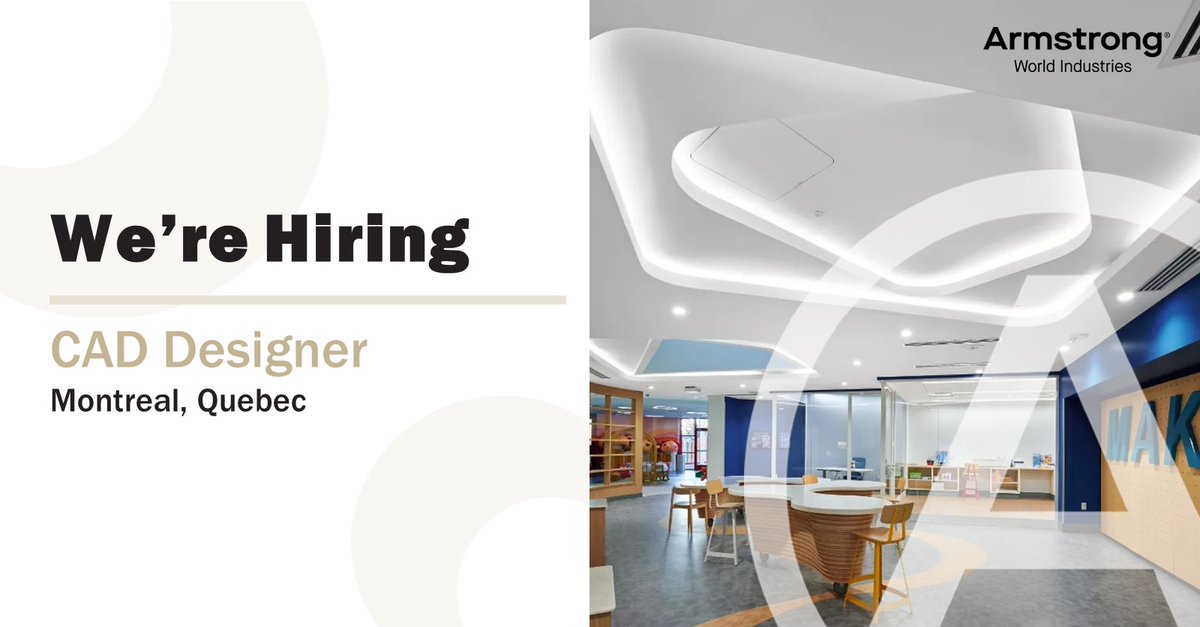Do you have 5+ years of working in product design with experience in SolidWorks and 2D AutoCAD? We are hiring for a CAD Designer to join our team in #Montreal, Quebec  bit.ly/3OydPoM