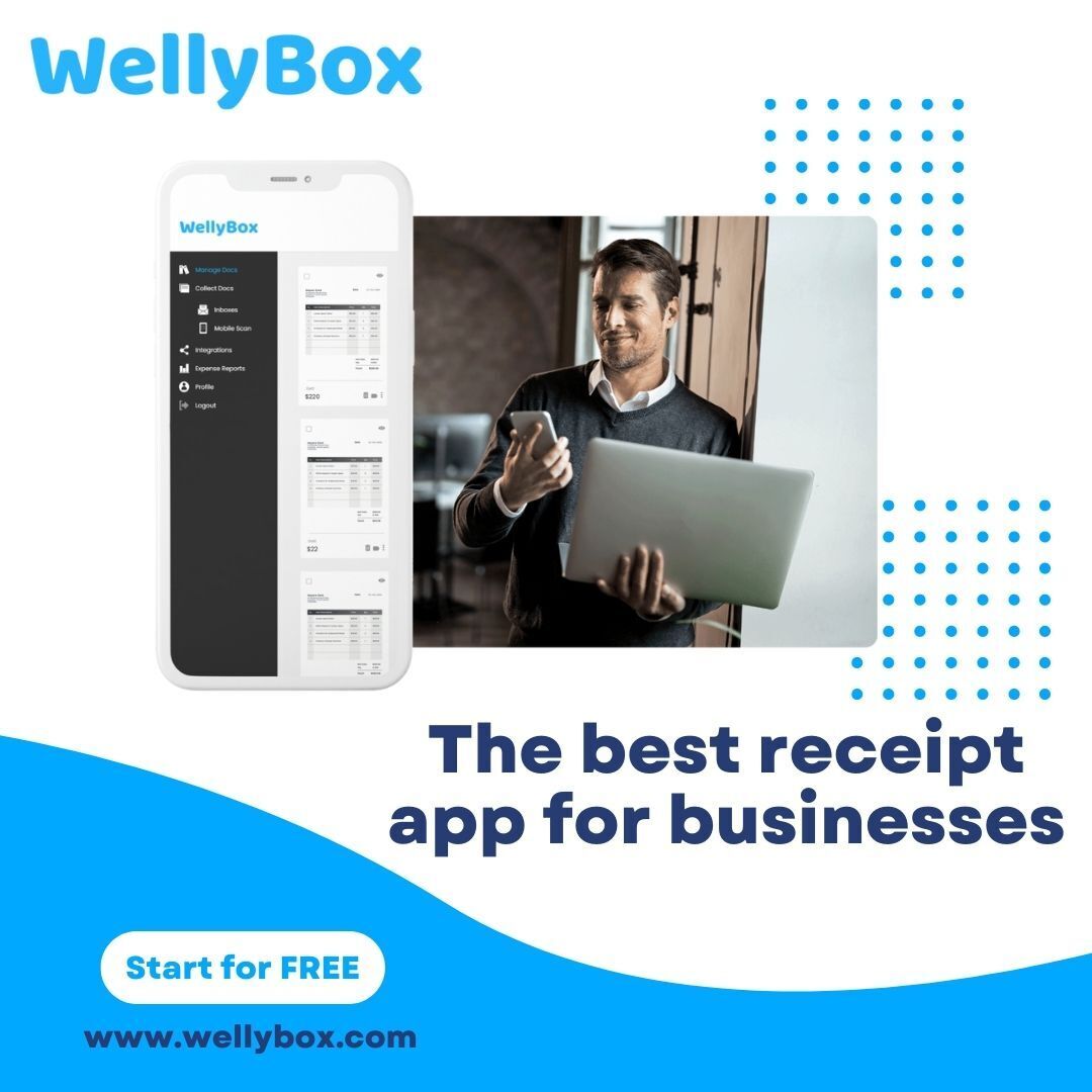 Organized receipts are key to the effective management of any business.

WellyBox is the ultimate business receipt management solution, powered by the cutting-edge technology of GPT-3 and OCR.

#receiptapp #businessapp #expensetracker #expensereport 

 bit.ly/3XXLMlm