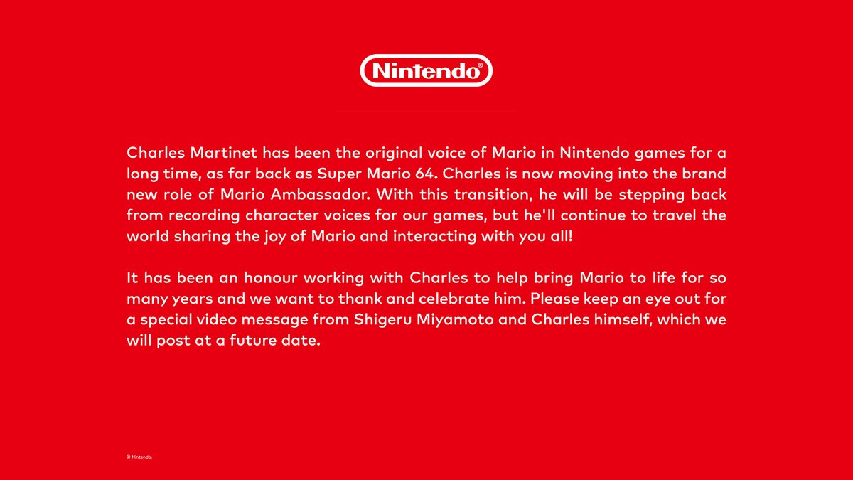 We have a message for fans of the Mushroom Kingdom. Please take a look.