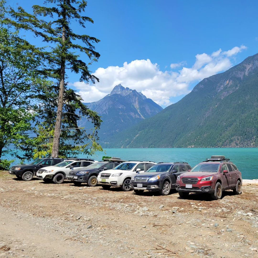 SubaruCanada's tweet photo. Getting together with other Subie owners through the Vancouver Subaru Club, Red Pearl Wagon took to the trails in British Columbia from Harrison Mills to Pemberton and had a fantastic time adventuring together with the other Subaru owners. 🚘 (📷: Red Pearl Wagon) https://t.co/Kr7vQTq5Rk