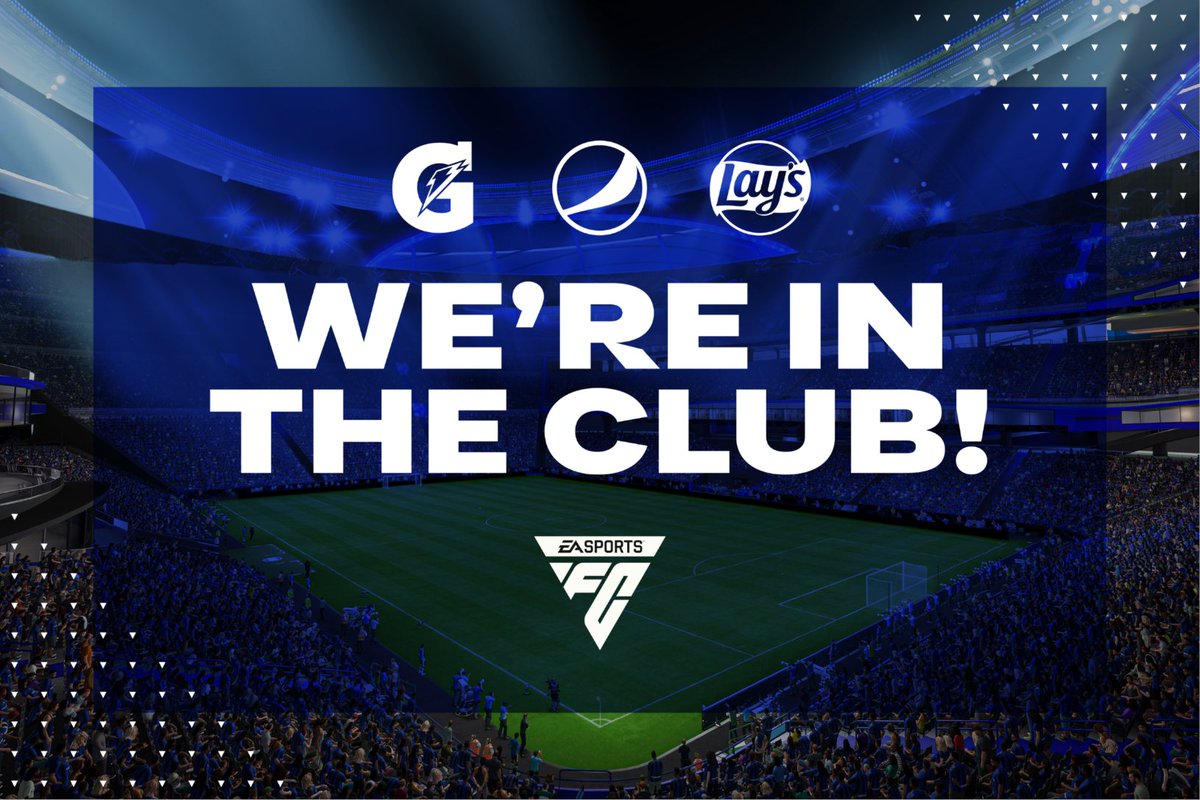 Our passion for #football at <a href="/PepsiCo/">PepsiCo</a> knows no bounds thanks to our new partnership with <a href="/EASPORTSFC/">EA SPORTS FC</a>! See how <a href="/pepsi/">Pepsi</a>, <a href="/LAYS/">LAY'S</a> + <a href="/Gatorade/">Gatorade</a> are partnering with the new EA Sports FC game to develop unique experiences that will delight + unite football fans: pepsi.co/3pS5mTS