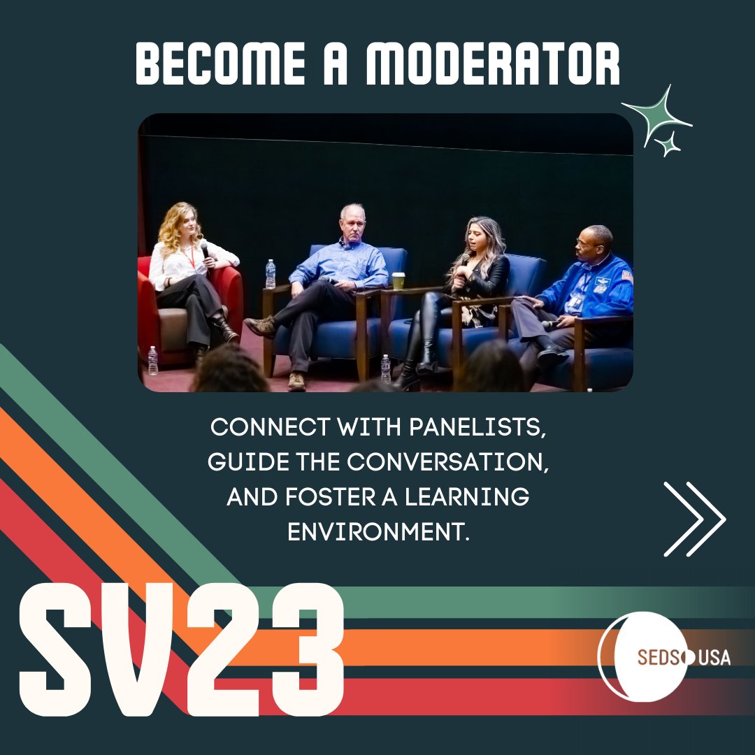 SEDSSpaceVision's tweet photo. Scholarships, Moderators, and Volunteer applications just dropped. Everything can be found at https://t.co/lX70NFjOE9.

See you all Nov 9th-11th at American University in DC! https://t.co/OmP0y01z13