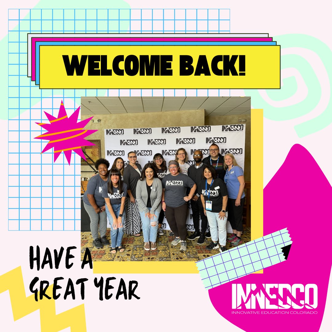 From the <a href="/InnEdCO/">InnEdCO</a> Board - we hope you have a great school year! Don't forget this summer is #ISTELive 2024 in Denver. We can't wait to see you! innedco.com #innedco #istelive24 #edtech #edchat #k12