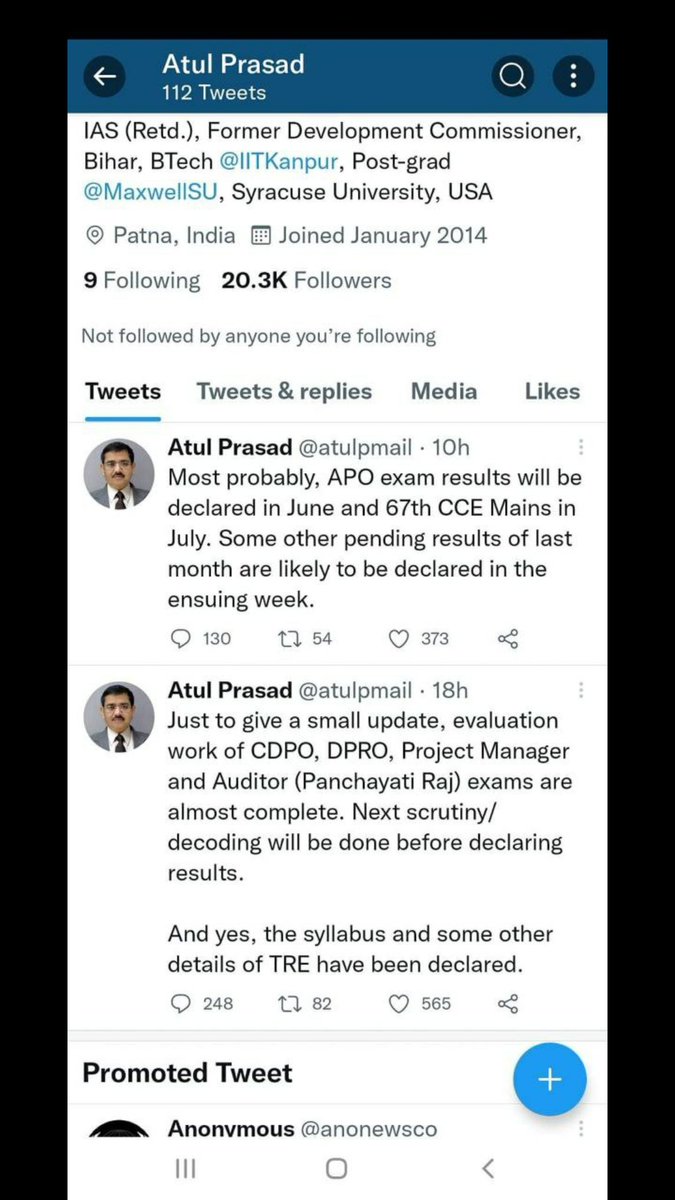 sha27435's tweet photo. #BPSC_Release_APO_Mains_Result @atulpmail @NitishKumar @officecmbihar @ravib007 Pls pay attention towards declaring Bihar APO mains result. We are equally suffering. This is so on your part...we are fed up https://t.co/a8TOGid3D2