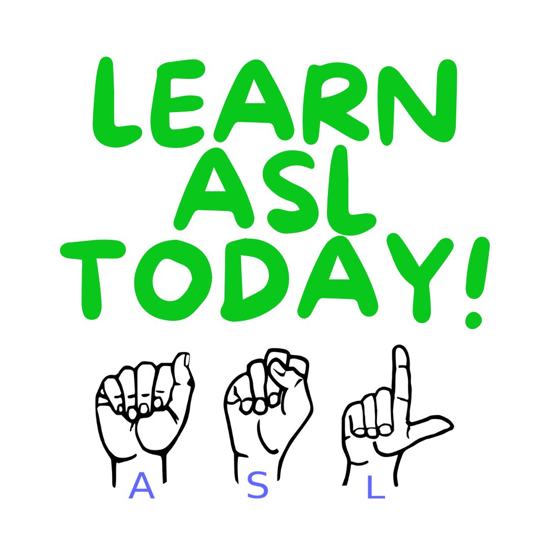 GraceSignsApps's tweet photo. Why learn sign language? There are so many different reasons to begin learning ASL.
Check out https://t.co/CSPTEGE2YJ to get started.
#gracesigns #signing #ASL #signlanguage #americansignlangauge #disabilities #deafawareness #awareness #languagelearning #deafcommunity https://t.co/M8Aq13sJjd