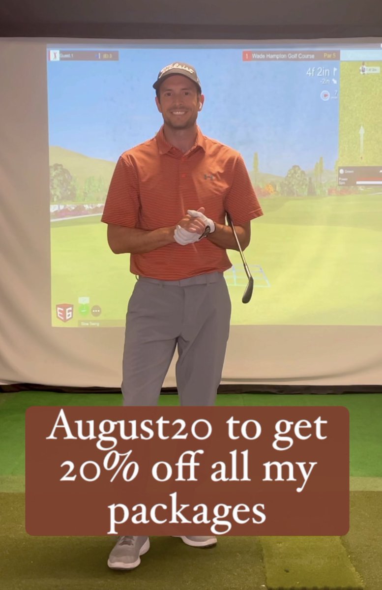 Nickolgolf's tweet photo. Love to hear it! #waymorefun remember you can get 20% off my packages till end of this month using August20 https://t.co/QNREMsYYPL #golfcoach #golflesson #golflessons #golf https://t.co/358H85Efwm