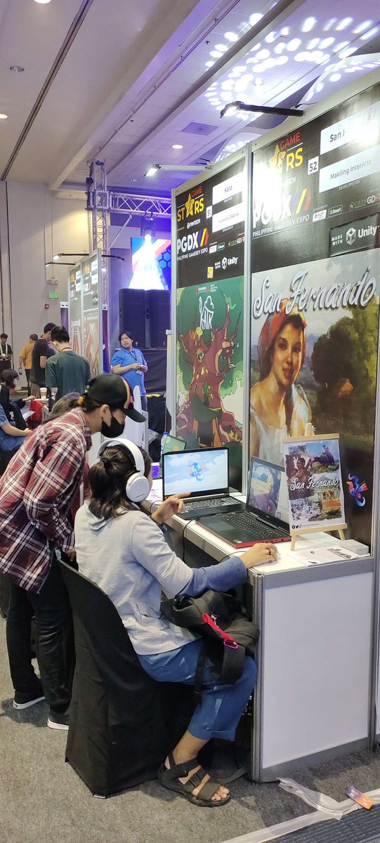 SanFernandoGame's tweet photo. This weekend, we had the chance to showcase our game with other amazing indie devs at #PGDX!

A huge thank you to everyone who visited our booth and gave our demo a try! https://t.co/eLLYaqiu67
