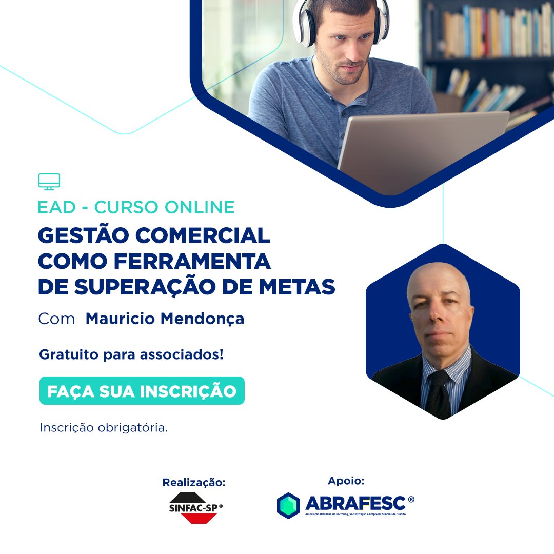 abrafesc's tweet photo. O curso é gratuito para associados ABRAFESC. Inscreva-se em: https://t.co/b9vsqq5G2X https://t.co/lqLigQrANX