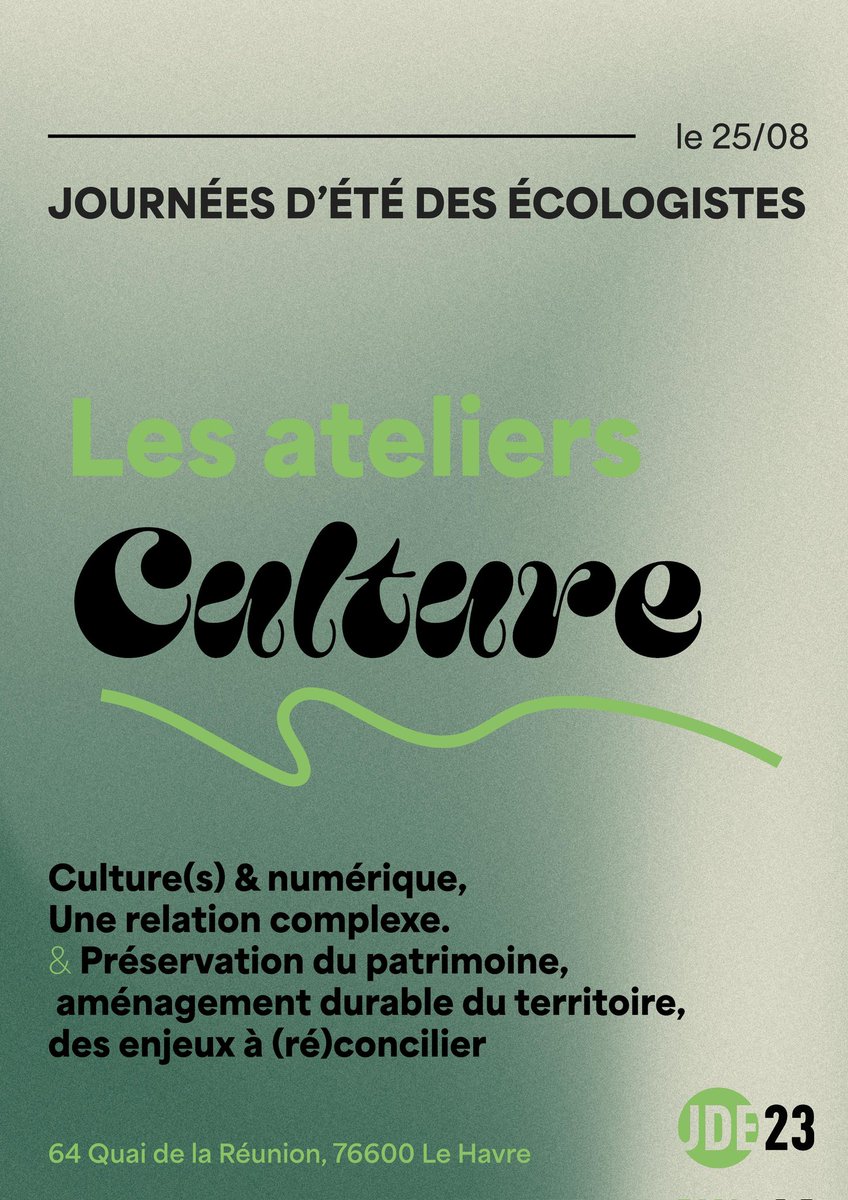 Cultures EELV tweet media