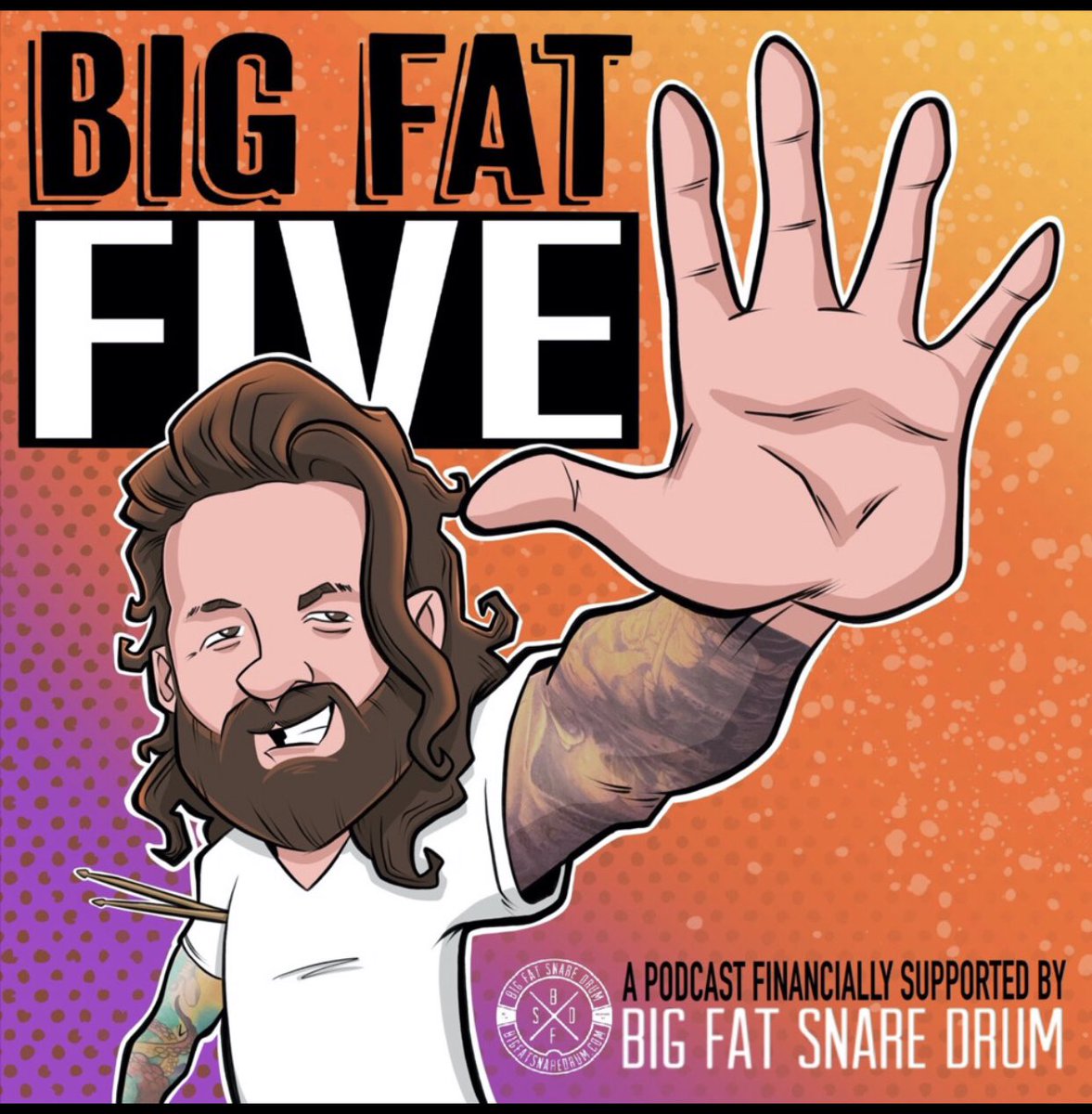 This is a great chat with Johnny about his drummer influences! wavve.link/Uhd7EO-3Q #bigfatfive #bigfatfivepodcast