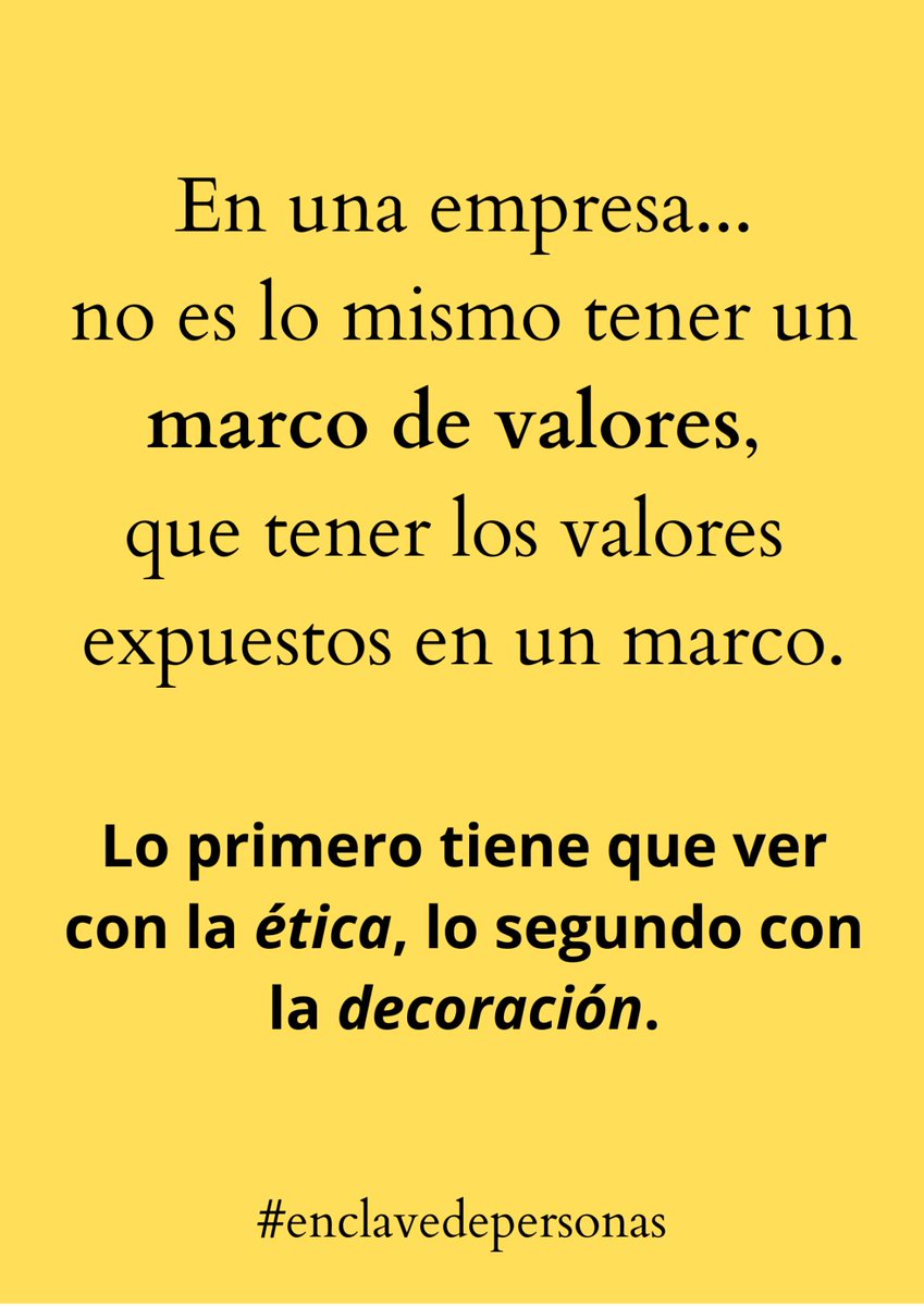 Aunque suenen parecidas, cuando hablamos de valores, hay una gran diferencia entre la ética y la mera estética. La primera sirve para guiar nuestra conducta, la segunda para "lavar" nuestra imagen.