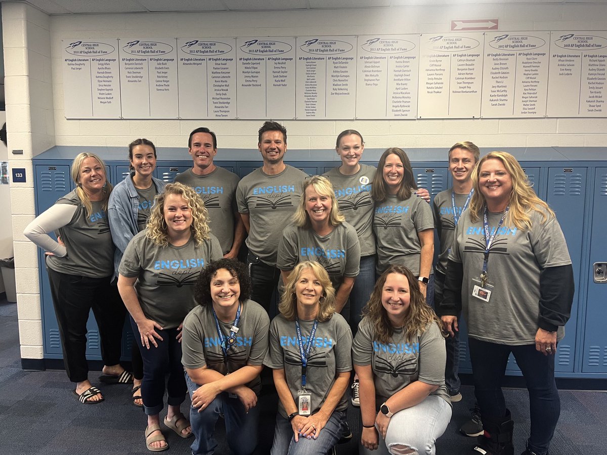 Best department ever!!!  We are ready for 2023-2024!