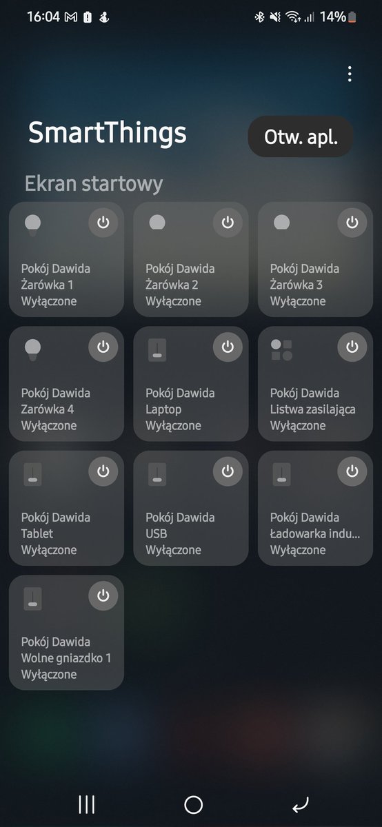 DawidDudus8's tweet photo. Całkiem fajnie Samsung ma rozwiązany smarthome
#SmartThinks #Samsung
#SamsungPolska
#S23Plus https://t.co/LKkfcCTieh