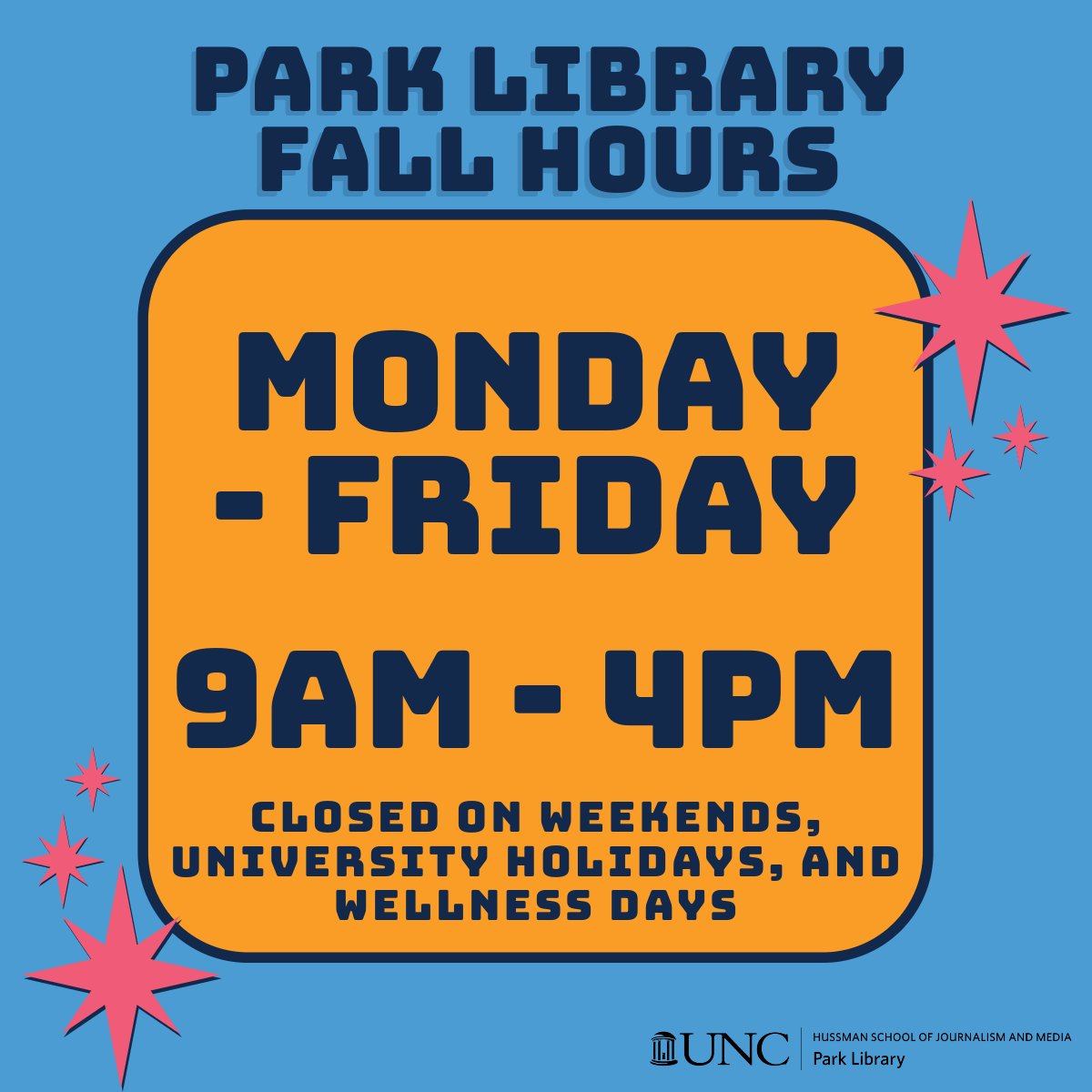 UNC Park Library tweet media