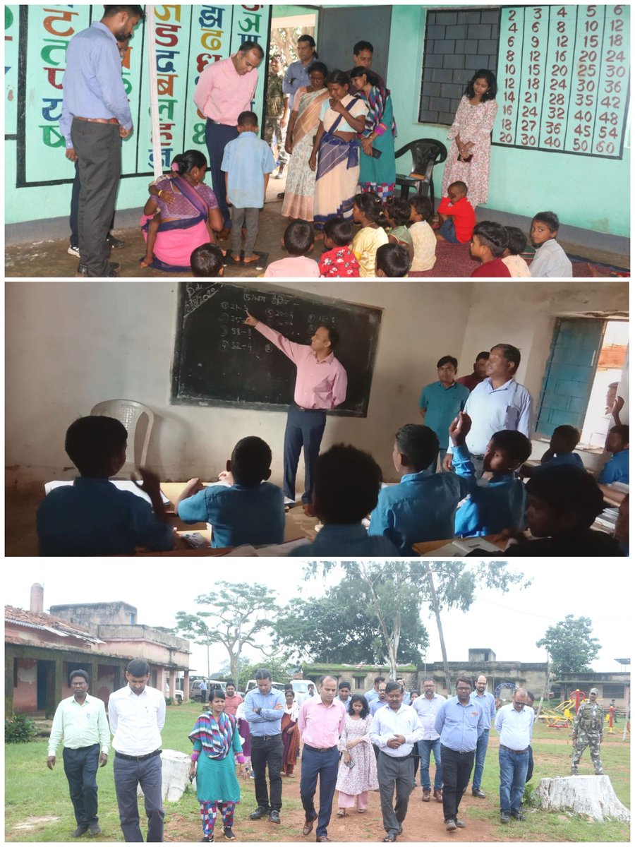 DCGumla's tweet photo. बिशुनपुर स्थित पाट क्षेत्र नरमा,अमतीपानी,गुरदरी एवं चिरोडीह पंचायतों के भ्रमण के दौरान ग्रामीणों से मुलाकात कर उनके क्षेत्रों में जन संवाद का आयोजन किया गया एवं उनकी समस्याओं को सुना गया। विद्यालय एवं आंगनवाड़ी केंद्रों का भी निरीक्षण कर संबंधित अधिकारियो��� को आवश्यक निदेेश दिए। https://t.co/8rYITE5jOg