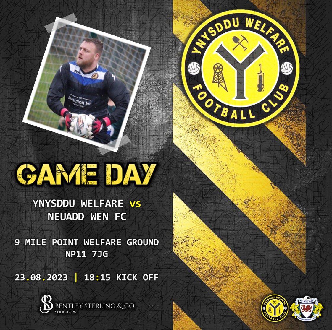 Ynysddu Welfare FC (@ynyswelfare) on Twitter photo ⚽️ | Next Up… 🔜
Join us for mid-week action as we welcome Neuadd Wen to the Welfare Ground.
🏆: GPL Division 1
🆚: <a href="/NeuaddWenFC/">Neuadd Wen FC</a>
📆: Wednesday 23rd August
🏟️: 9 Mile Point Welfare Ground
📍: NP11 7JG
⌚️: 18:15 | Kick Off
💛🖤
#UPPADDUS ⚽️ | Next Up… 🔜
Join us for mid-week action as we welcome Neuadd Wen to the Welfare Ground.
🏆: GPL Division 1
🆚: <a href="/NeuaddWenFC/">Neuadd Wen FC</a>
📆: Wednesday 23rd August
🏟️: 9 Mile Point Welfare Ground
📍: NP11 7JG
⌚️: 18:15 | Kick Off
💛🖤
#UPPADDUS
