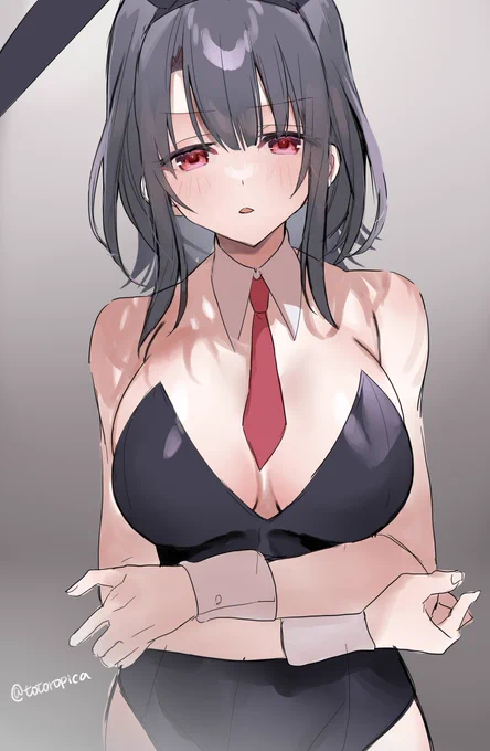 バニー高雄さん (1.5ドロ)#艦これ版真剣お絵描き60分一本勝負_20230821 