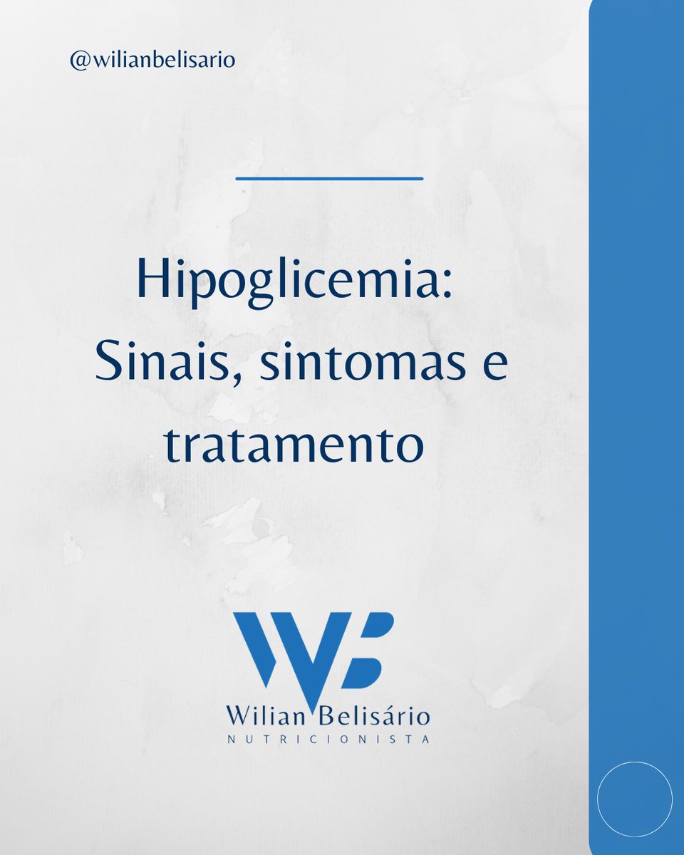 wilianbelisario's tweet image. A #hipoglicemia é uma condição na qual os níveis de açúcar no sangue estão abaixo do normal. Ela pode ocorrer em pessoas com diabetes q tomam medicamentos p/reduzir o açúcar no sangue, mas também pode acontecer em pessoas q n têm diabetes. #NutriTwitter

🔹instagram.com/wilianbelisario