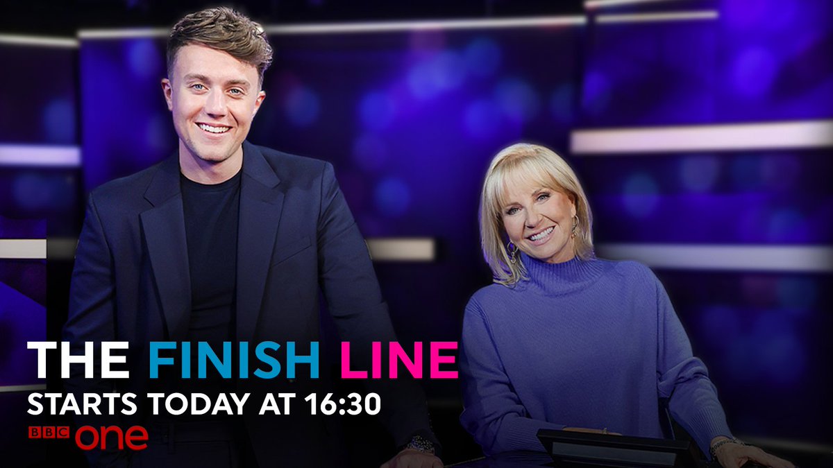 The Finish Line (@finishlinebbc) on Twitter photo On your marks! 🤩🏁
<a href="/FinishLineBBC/">The Finish Line</a> starts TODAY at 4:30pm on BBC ONE!
<a href="/romankemp/">Roman Kemp</a> <a href="/RealSarahGreene/">Sarah Greene</a> #thefinishline #bbc On your marks! 🤩🏁
<a href="/FinishLineBBC/">The Finish Line</a> starts TODAY at 4:30pm on BBC ONE!
<a href="/romankemp/">Roman Kemp</a> <a href="/RealSarahGreene/">Sarah Greene</a> #thefinishline #bbc