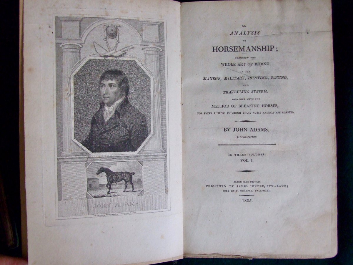 BookfinderG's tweet photo. Lovely set of books about Horsemanship from 1805

#horses #horseriding #antiquarianbooks
https://t.co/EBsElsTkay https://t.co/ldUFibEtj6