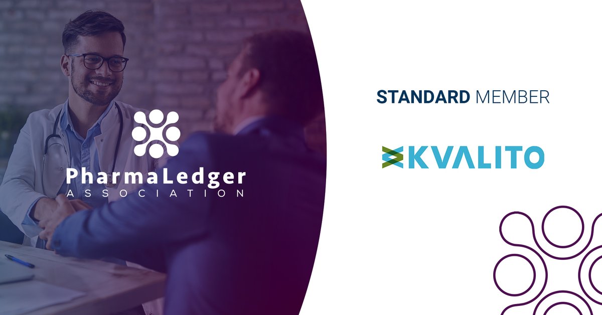 PharmaLedger's tweet photo. We are very excited to introduce a new member of the PharmaLedger Association for #MembershipMonday. Let’s give a big welcome to @kvalito_group.
👏 Magdalena Kurpierz (@Magkur) #pharmaledger #pharmaledgerassociation #pharmaledger https://t.co/tlAxN7lNEV