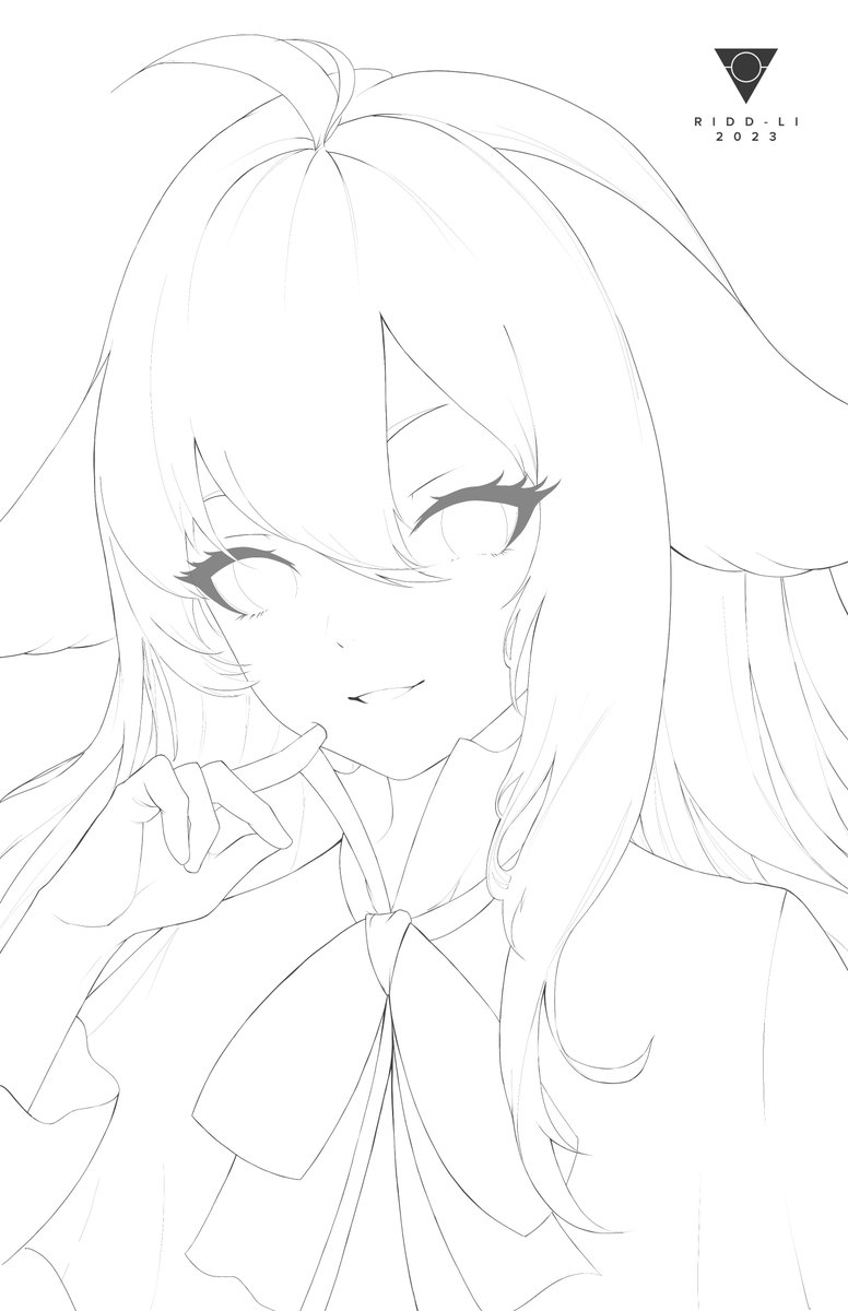 RiddLiArt's tweet photo. Mavis Vermillion inks from recent Fairy Tail commission. #FairyTail #FTGuild https://t.co/faXtP5NfZG