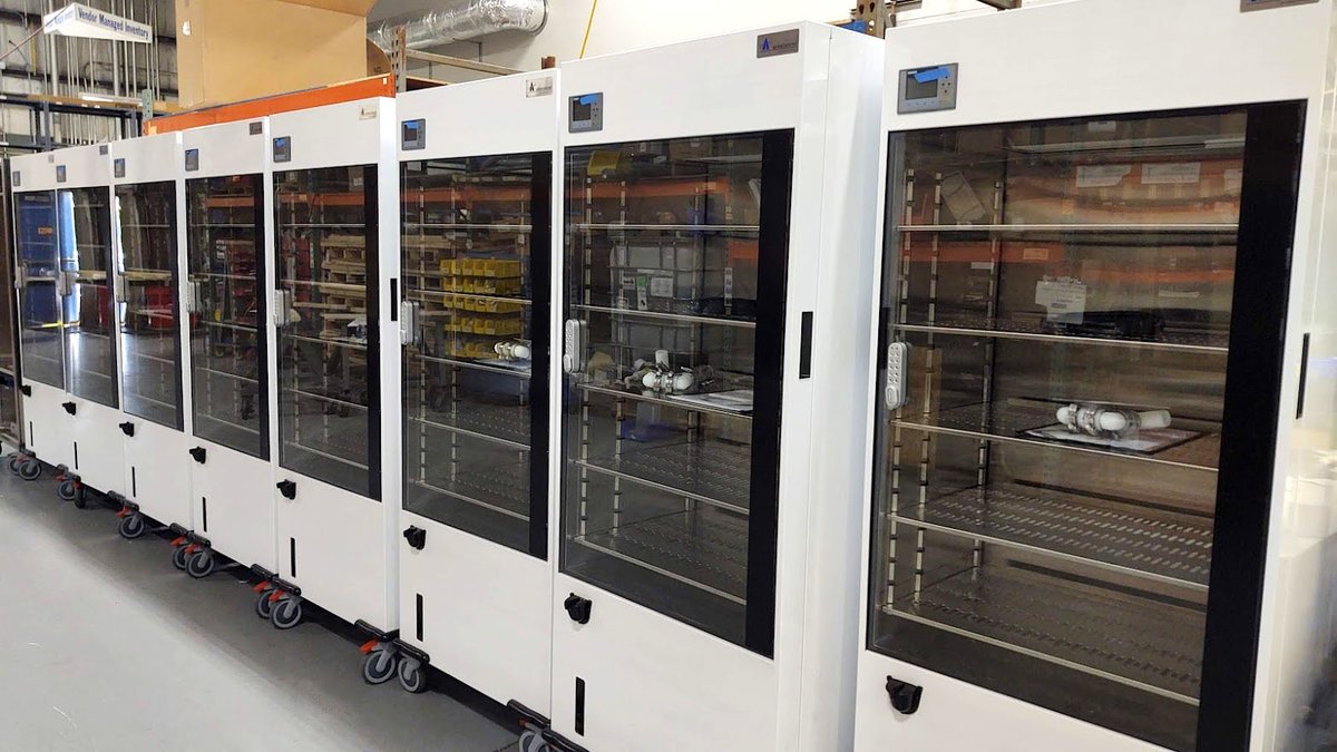 Air Innovations’ Sterile Storage Cabinet is engineered with a HEPA filtration system and UV-C light sterilization. The SSC is ideal for healthcare environments as it eliminates harmful contaminants and pathogens, reducing contamination risk. airinnovations.com/medical-steril…