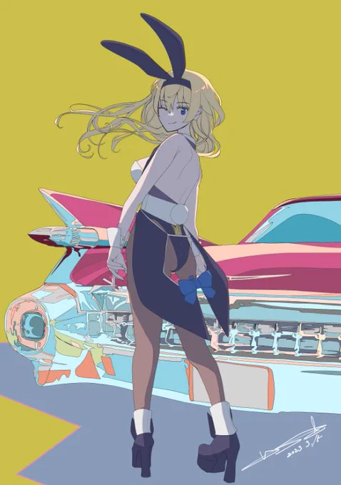 #バニーの日  こころがぴょんぴょんするんじゃー