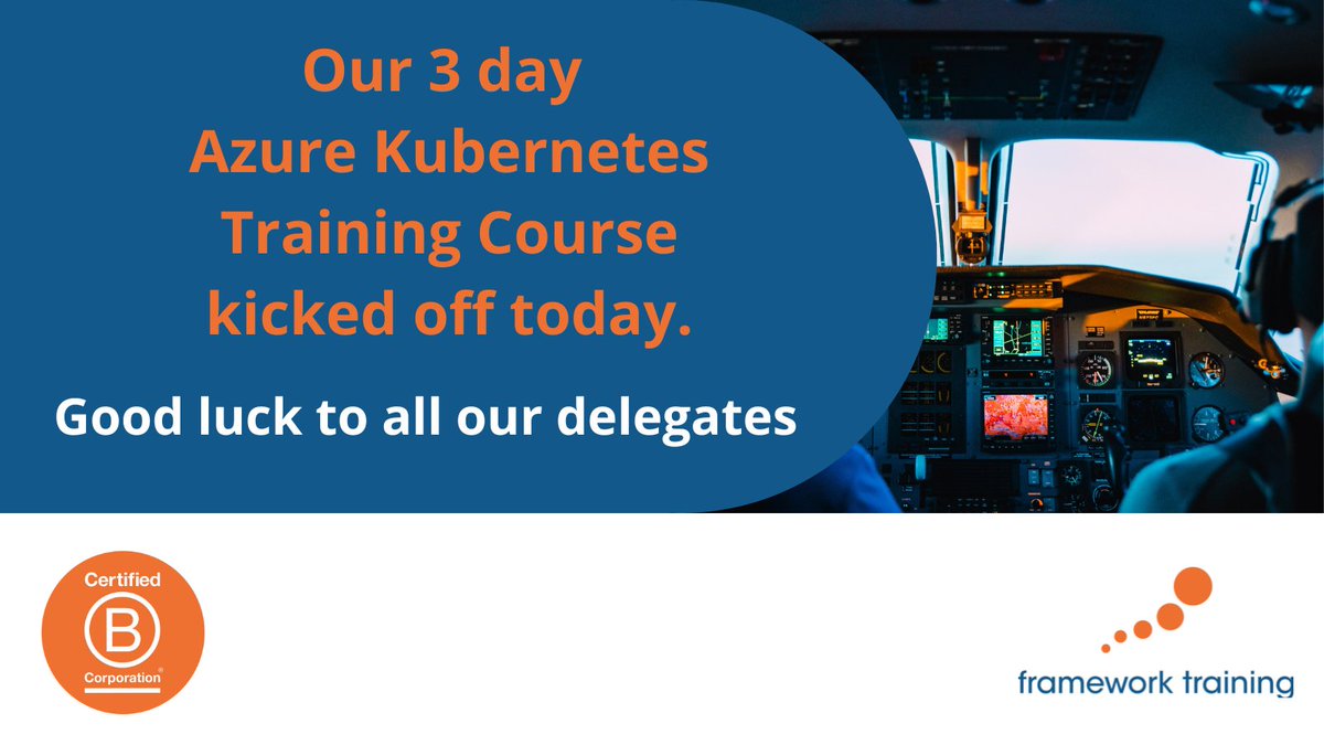 FrameworkTrain's tweet image. Thanks to @SteamshipMutual @Glencore and @HowdenBrokers for joining us on our #AzureKubernetes Training Course. 

Good luck to all😀 

#AKS #dockercontainers #docker