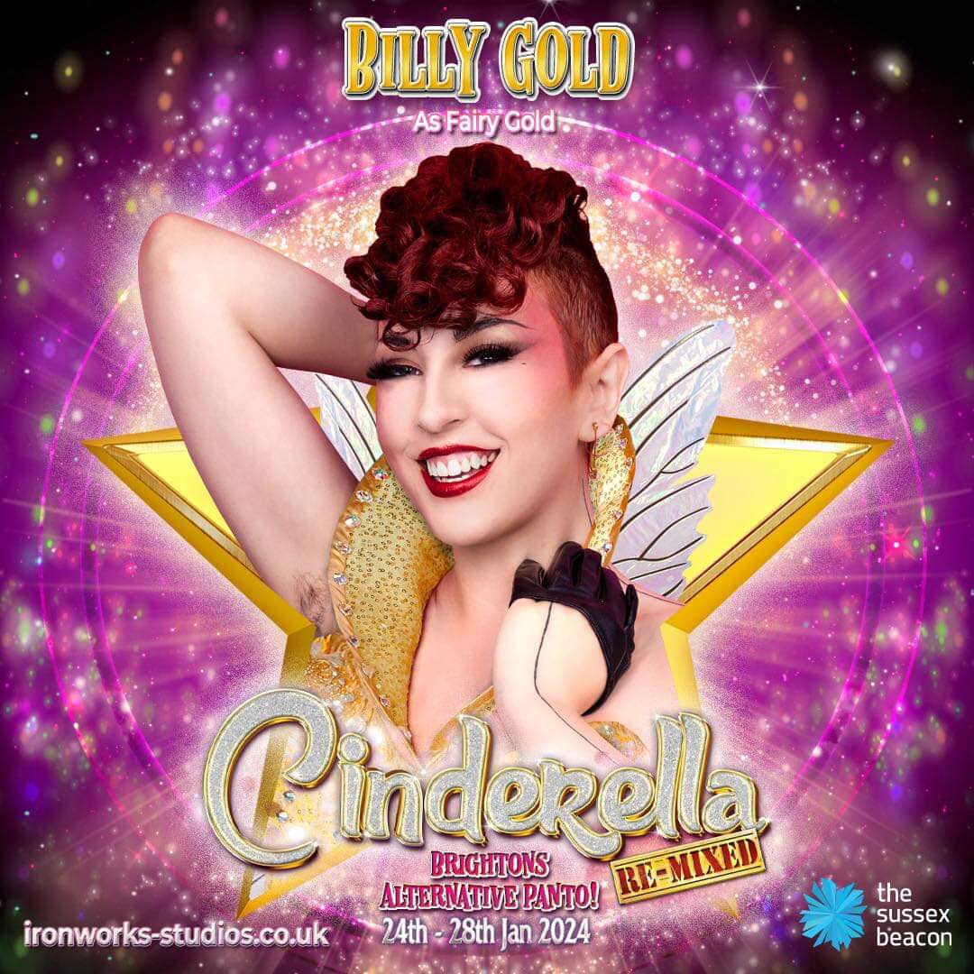 Cinderella RE-MIXED HQ are well &amp; truly teasing us, when it comes to announcing the cast of January's spectacular show, BUT ...

Have you heard? The amazing <a href="/JasonLeeOnline/">Jason Lee</a> will play Prince Charming &amp; Billie Gold will grace the stage as Fairy Gold! ✨

1/2