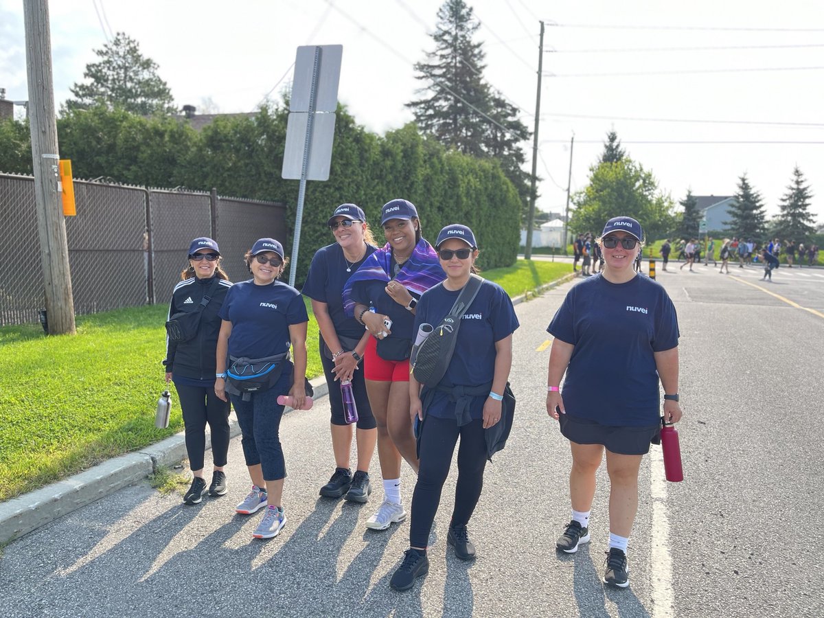 Nuvei's tweet photo. 🎉 Our Nuvei team rocked Montreal, raising $14k in "Le Week-end pour combattre le cancer" for @HGJF_JGHF's Segal Cancer Centre! 

At Nuvei, we unite for bigger causes 🚴‍♂️ if you'd like to support, you can donate here:

🔗https://t.co/mD8FloCg3H

#LeWeekend https://t.co/RPCWeeDMsq