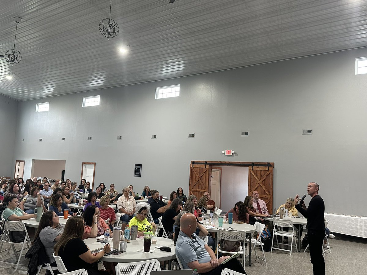 #vbcwarriors kicking-off the year with Trevor Ragan <a href="/learner_lab/">Trevor Ragan</a>. #learningissomethinganyonecangetbetteratwithpractice #learningisuniversal
 #warriorpridecountywide