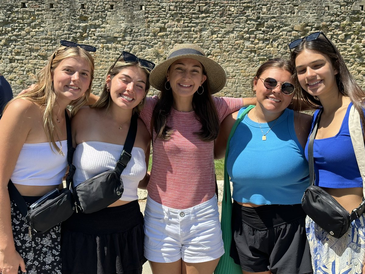 Miss_Teel_Lake's tweet photo. Trip Two to France with our LMHS Blue Streaks! #greatatlake #letsflyaway https://t.co/1UyRsCl0ru