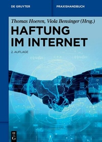 SchweitzerInfo's tweet image. Neuauflage "Hoeren/Bensinger (Hrsg.): Haftung im Internet".
2. Aufl., 806 Seiten, Verlag @degruyter_law, € 129,95 
--&amp;gt; schweitzer-online.de/go/product/B61…