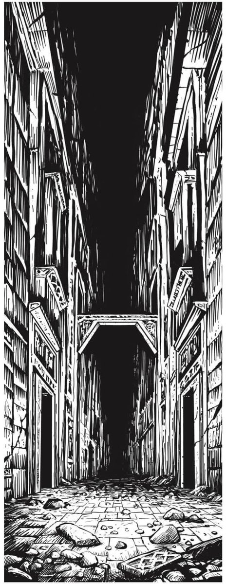 Travis_Fauber's tweet photo. They decided to continue exploring the King’s Gate in the Eternal Mountains. This is the 18th expedition into The Fallen Kingdom of Dun’Athul.

🧵Part two…

#ttrpg #naringal #thera #dungeoncrawl #dungeonsanddragons #osr #Dwarrowdeep #megadungeon #hexcrawl #adventure https://t.co/Kz3tWmPVpg