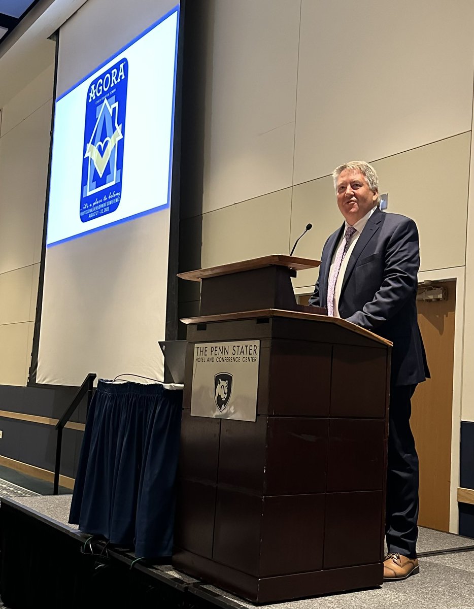 It was a pleasure to be able to address the staff of Agora Cyber Charter School (<a href="/AgoraCCS/">Agora Cyber Charter School</a>) as the kicked off their professional development sessions in preparation for the beginning of the school year. Thank you <a href="/richjensen10/">Rich Jensen</a> for the invitation!