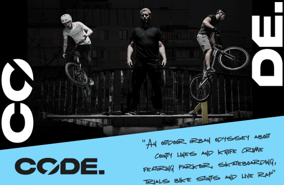 Check out our ⭐️⭐️⭐️⭐️⭐️review of the amazing new show CODE - featuring trials bikes, parkour and live rap music! quaereliving.com/post/code-just… #theatre #rap #parkour #trialsbike #countylines @JusticeMotion