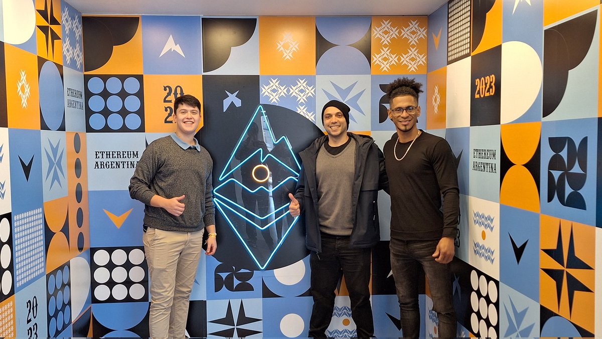 Daliweb3's tweet photo. GM!! @EtherArgentina gracias por organizar tan maravilloso evento, me llevo puras cosas positivas y sobre todo que estamos en el momento para construir y desarrollar comunidades y espacios para todo el mundo #web3community https://t.co/JyIbnVtP45