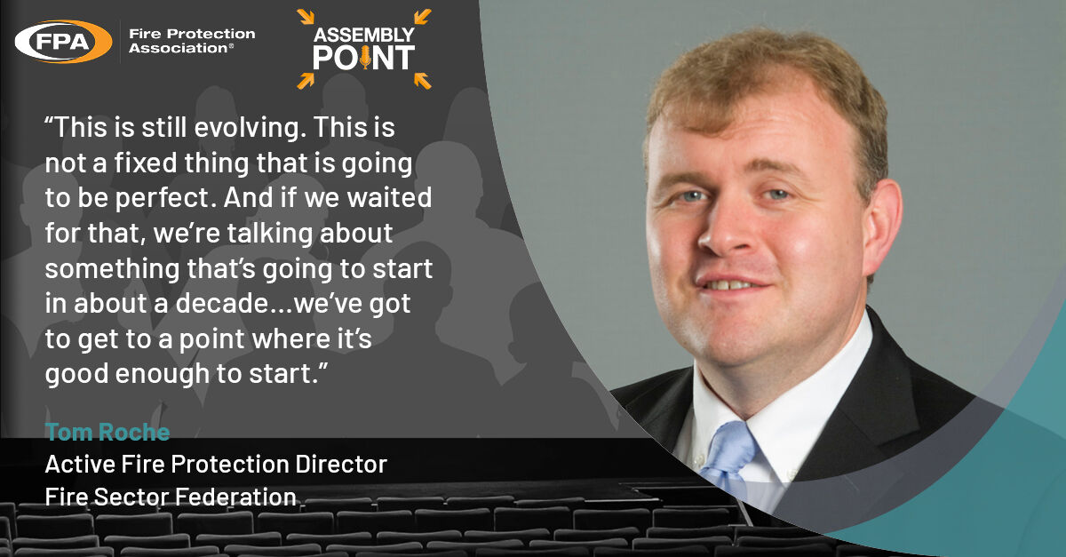 TheFPA_UK's tweet photo. The latest episode of Assembly Point podcast is here!

Listen now: https://t.co/PZvggMRvCb

#AssemblyPoint #FireSafety #FireProtection #FPA https://t.co/PTKCR7Nycz