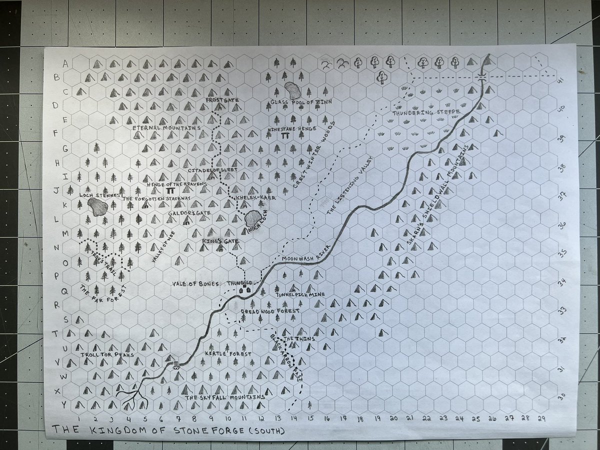 Travis_Fauber's tweet photo. 🧵 Part three…

#ttrpg #naringal #thera #dungeoncrawl #dungeonsanddragons #osr #Dwarrowdeep #megadungeon #hexcrawl #adventure https://t.co/8DZVSUKil5