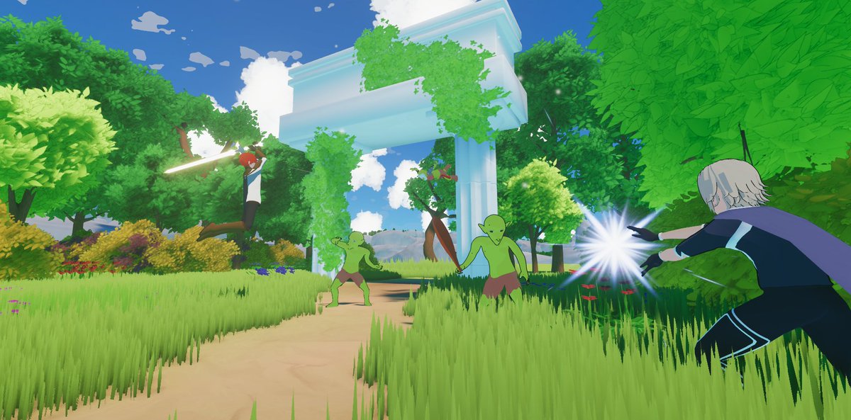 devmihdai's tweet photo. Before vs After redoing graphics and visuals in my multiplayer RPG #gamedev #indiegame #rpg #gaming https://t.co/xR6IDU66MT