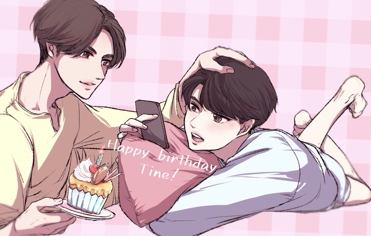 間に合った！
タインお誕生日おめでとう🎊
0時ぴったりにベッドで祝って貰って(〃ﾉωﾉ)

 #23rdTineBirthday