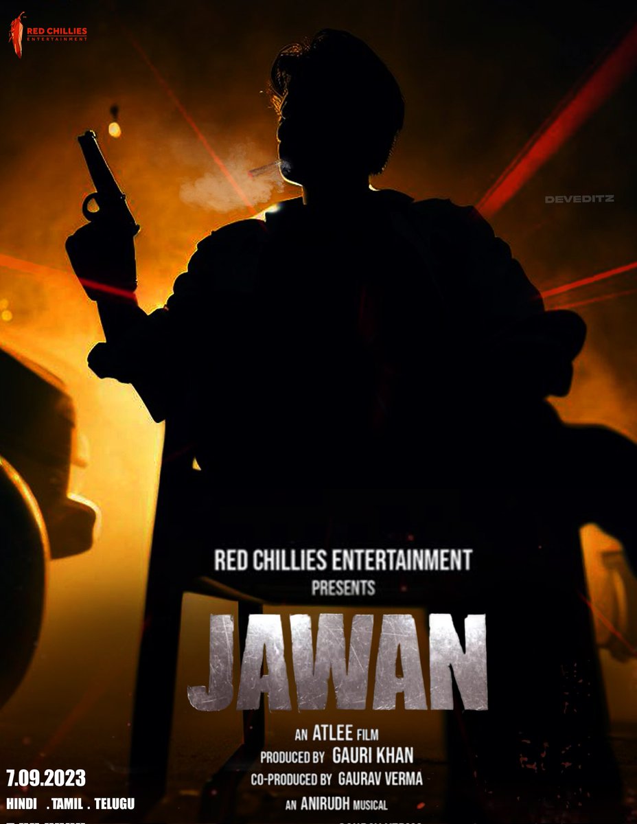 devvigilante's tweet image. Here is my another poster of #Jawan ready for the september mass mania.