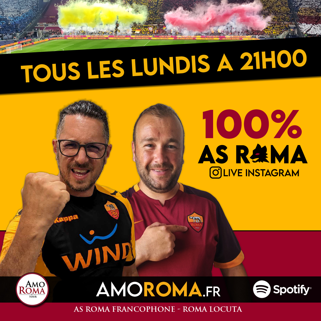 OddiStephane's tweet photo. ▶️ LIVE 100% #ASROMA ce soir lun. 21/08 dès 21h00 sur https://t.co/SazP4HZTGM 

🟨 Actu. de la semaine passée
🟥 Point #mercato
🟨 Debrief AS Roma / #Salernitana
🎙️ Libre antenne

@RomeoDario5 et @AAllaigre vous attendent nombreux pour débuter cette nouvelle saison !

#ROMSAL https://t.co/NTjXes1h7O