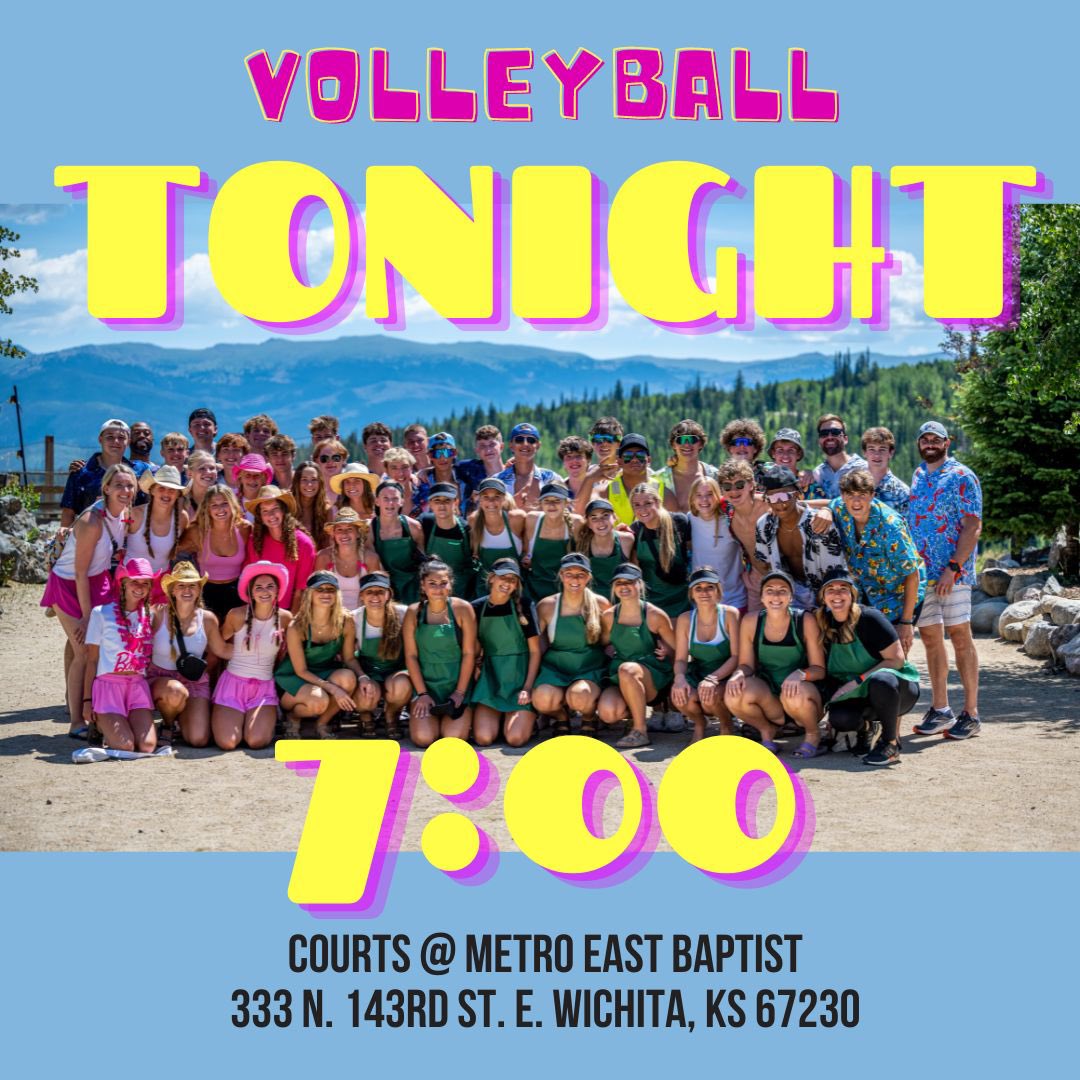 TONIGHT! Come hang out at our first event of the year! We can’t wait to see ya!! Bring someone new &amp; maybe some socks in case the sand is hot!! #andoveryounglife #bestnightofyourweek