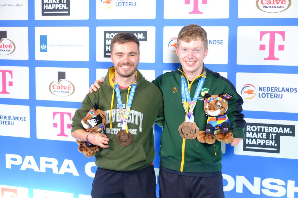 Badminton 🏸 | Congratulations to <a href="/UniofNottingham/">Uni of Nottingham #WeAreUoN</a> sport scholar Robert Donald on winning two 🥉's at the European Para Championships 👏!

With a medal in both the singles &amp; doubles, Rob won bronze in the doubles with #GreenandGold alumni Sean O'Sullivan 🙌

#WeAreUoN // 💚💛
