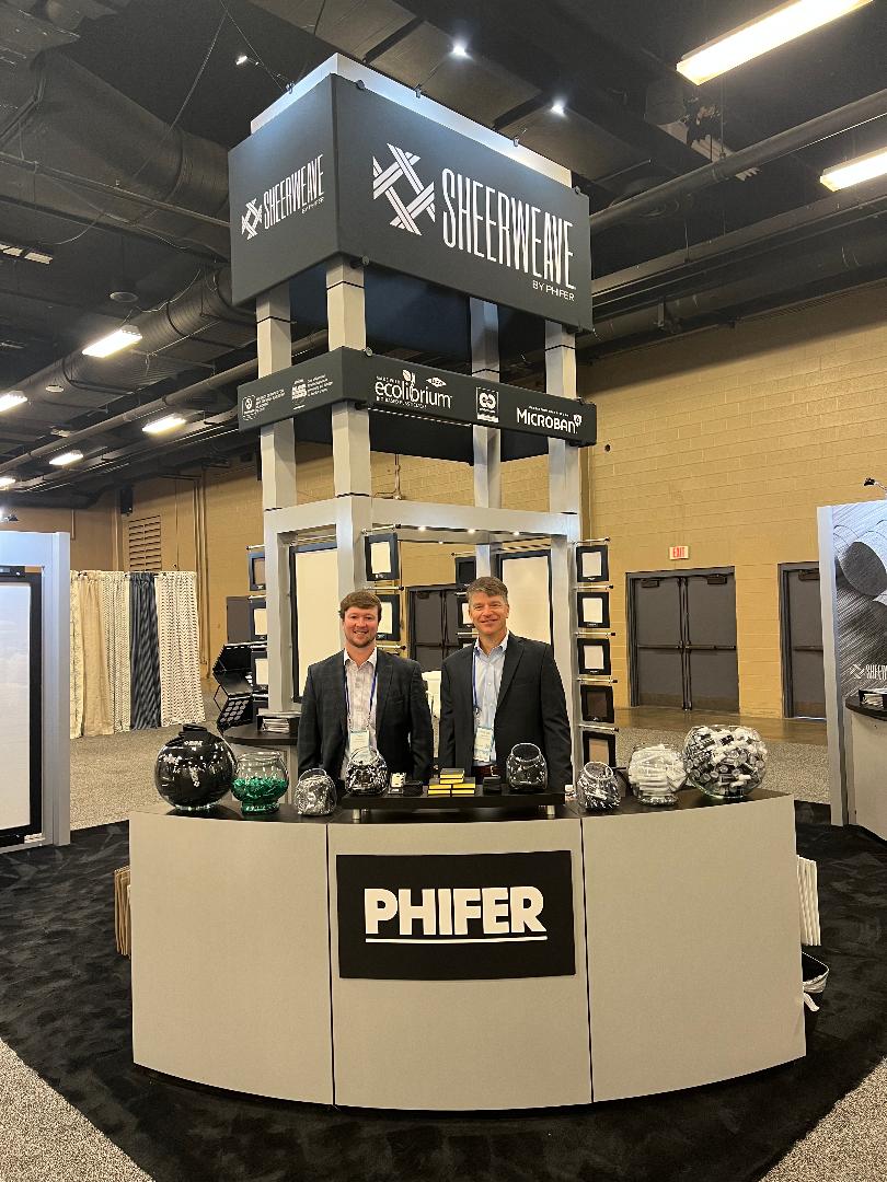 PhiferInc's tweet photo. Phifer's Sun Control team is in Nashville at the #BudgetBlinds Expo!
Booth #1271
#SheerWeave #SunTex https://t.co/wHXwXnLQC2