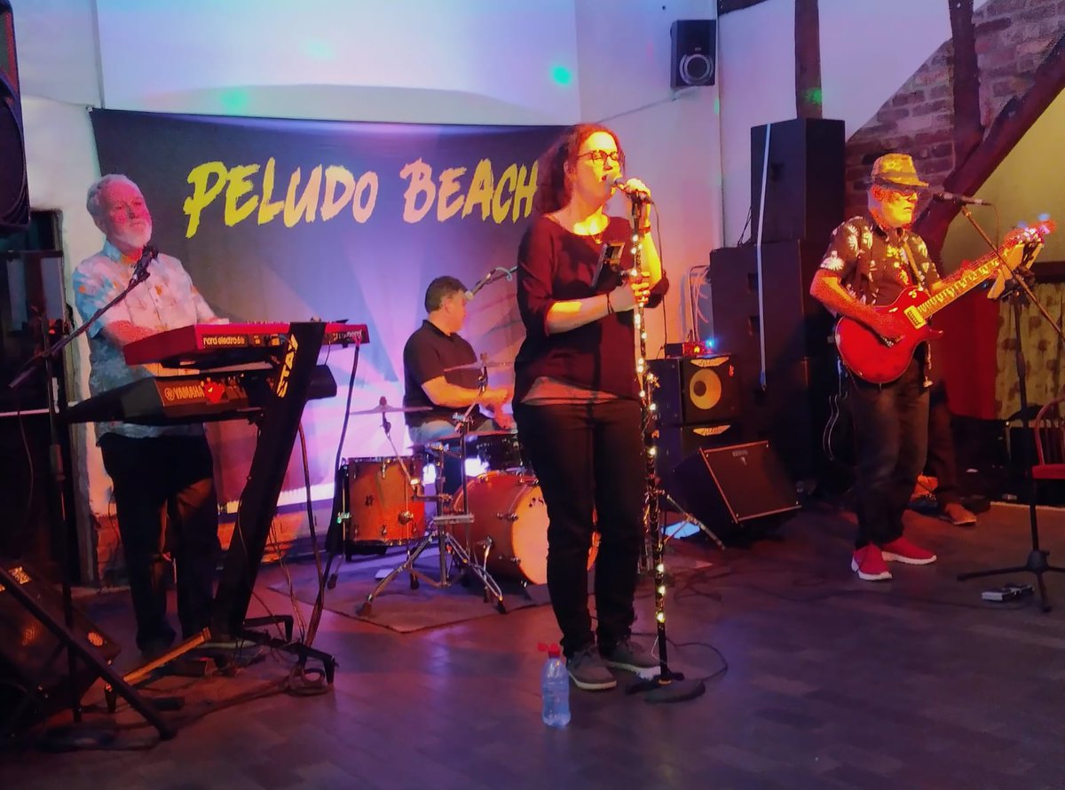 Next Peludo Beach gig is at The Roebuck, Marchwood, this Friday at 9pm.